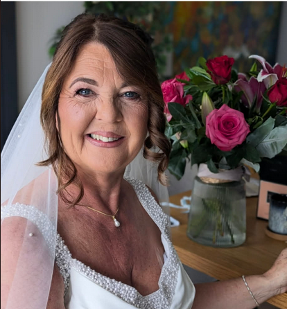 Elegant bridal finish